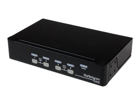 StarTech.com 4-Port USB KVM Swith with OSD - TAA Compliant - 1U Rack Mountable VGA KVM Switch (SV431DUSBU)