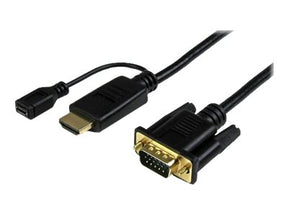 StarTech.com 1,8m aktives HDMI auf VGA Konverter Kabel