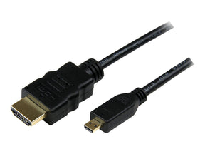 StarTech.com High-Speed-HDMI-Kabel mit Ethernet - HDMI a auf HDMI-Micro d 3m Adapterkabel (Stecker/Stecker)