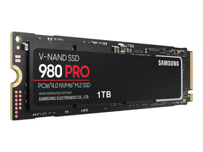 Samsung 980 PRO MZ-V8P1T0BW - SSD - verschlüsselt - 1 TB - intern - M.2 2280 - PCIe 4.0 x4 (NVMe)