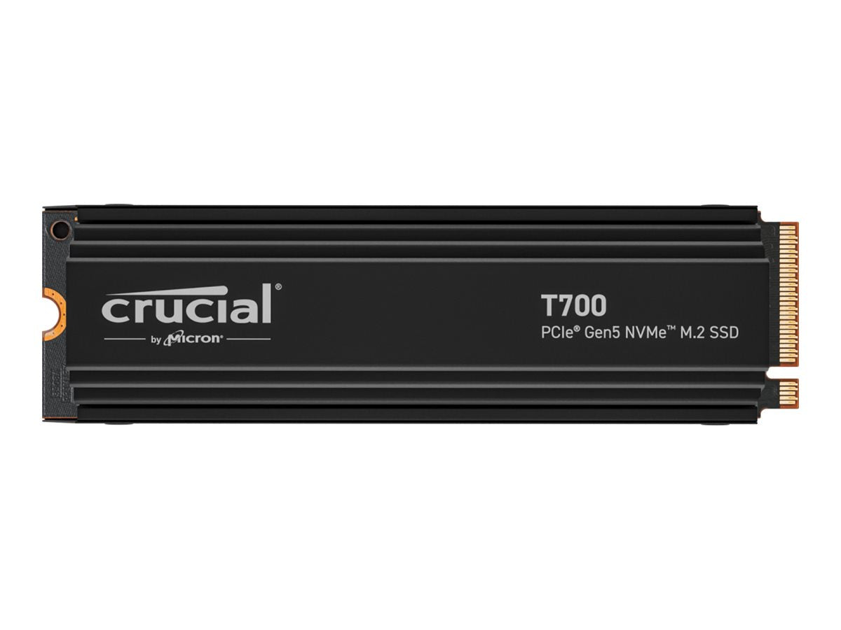 Crucial T700 - SSD - verschlüsselt - 2 TB - intern - M.2 - PCI Express 5.0 (NVMe)