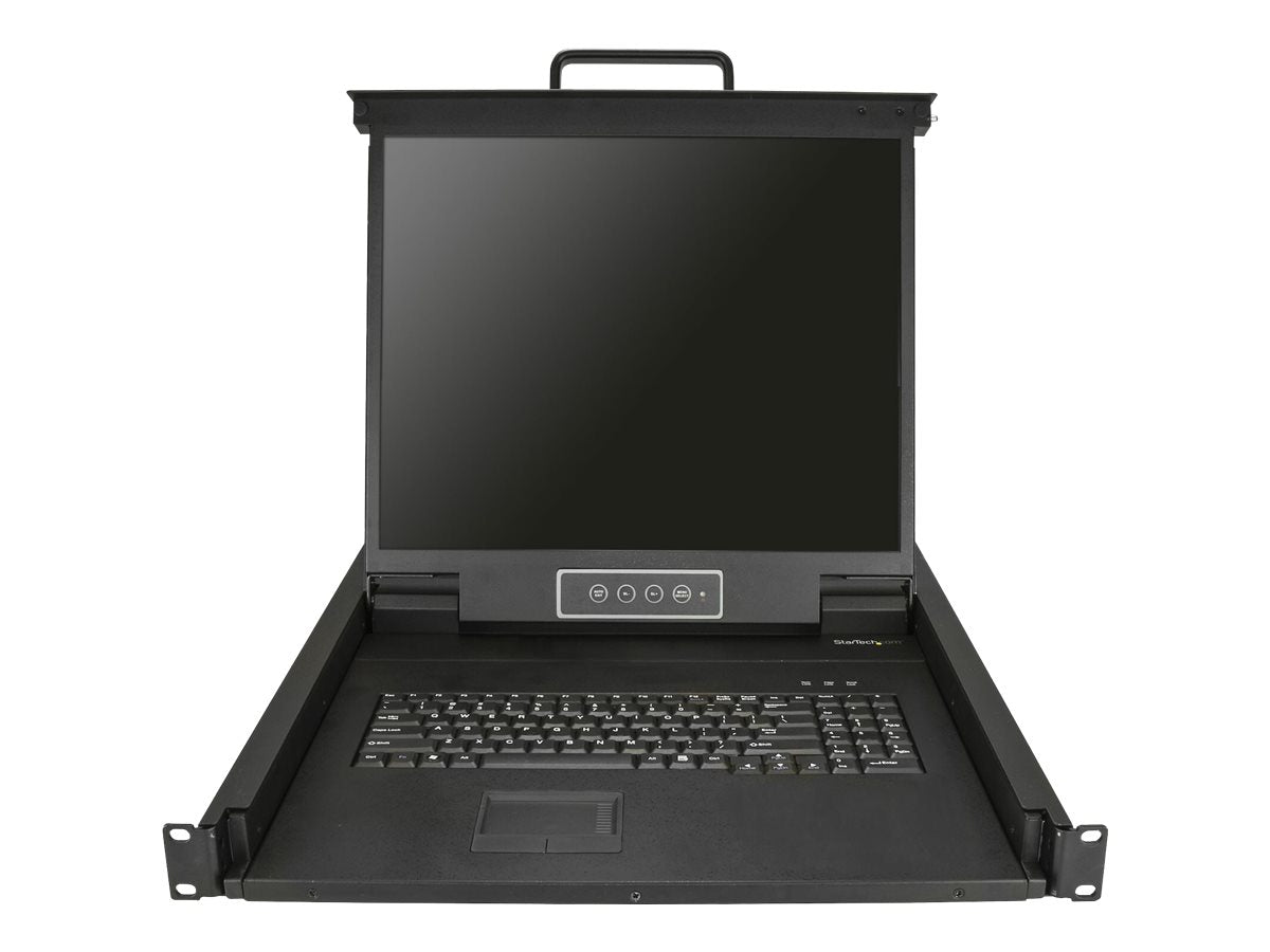 StarTech.com 1HE KVM Konsole für Server Racks - VGA KVM - 19 Zoll - KVM-Konsole - USB - 48.3 cm (19")