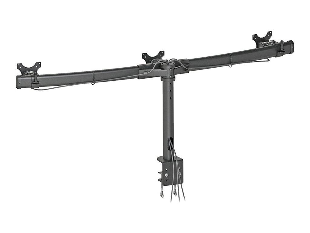 Neomounts FPMA-D700D3 - Befestigungskit - für 3 LCD-Anzeigen - Schwarz - Bildschirmgröße: 25.4-69 cm (10"-27")