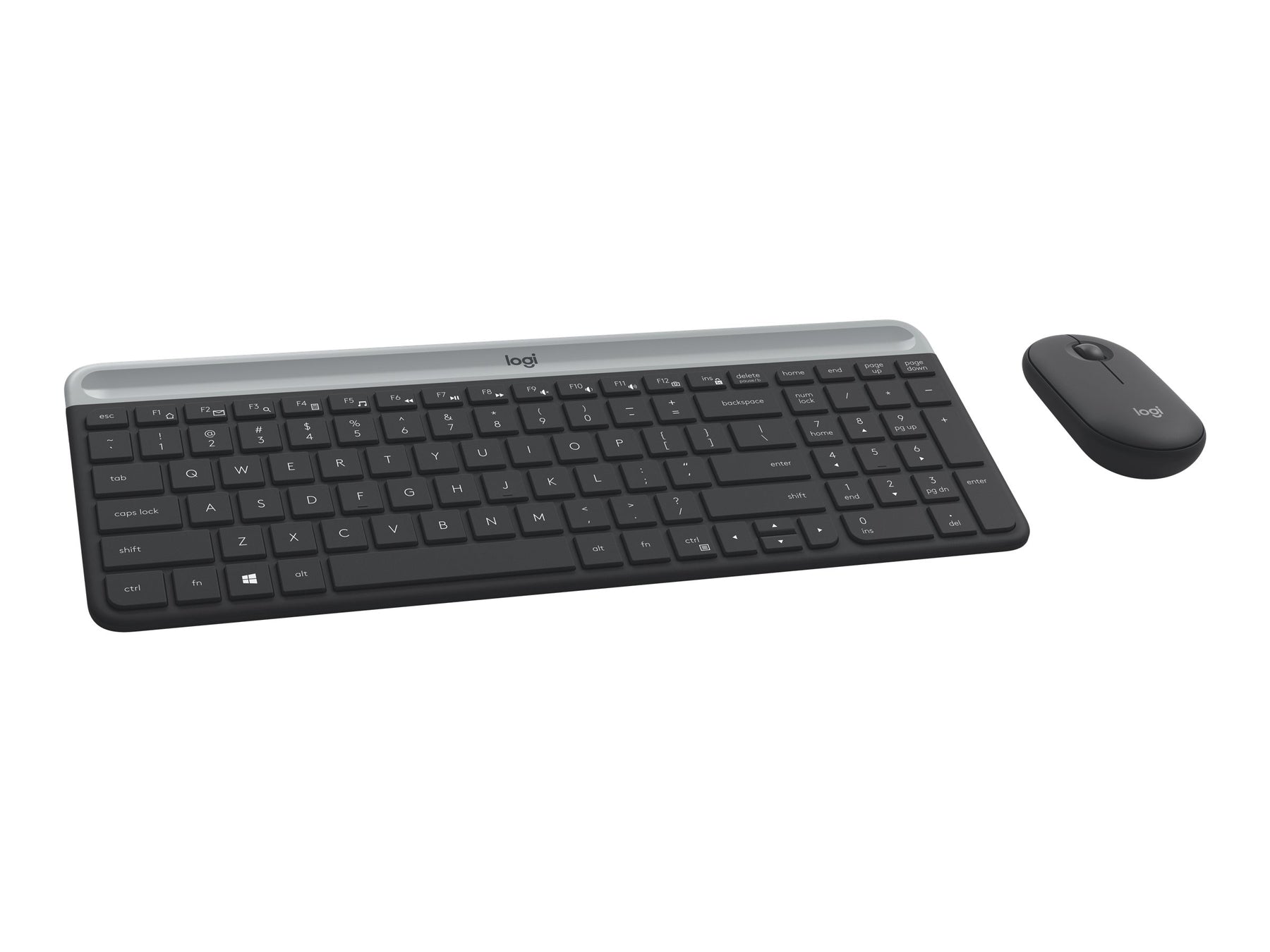 Logitech Slim Wireless Combo MK470 - Tastatur-und-Maus-Set