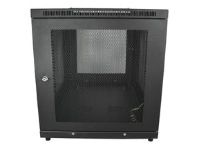 StarTech.com Server Rack Schrank - 78cm tiefes Gehäuse - 12 HE - Netzwerk Server Schrank - Datenschrank - Schrank Netzwerkschrank - Schwarz - 12U - 78.7 cm (31")