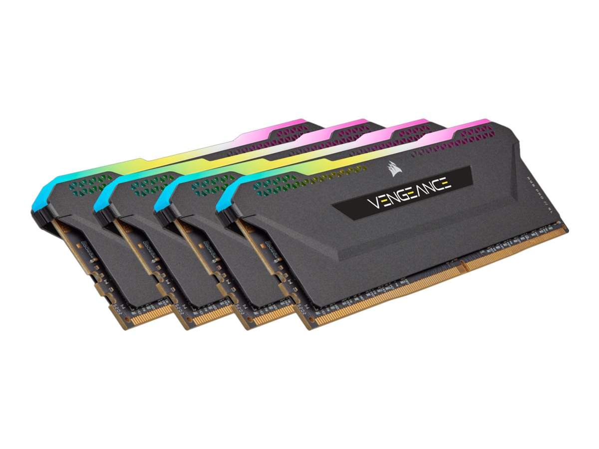 Corsair Vengeance RGB PRO SL - DDR4 - Kit - 32 GB: 4 x 8 GB