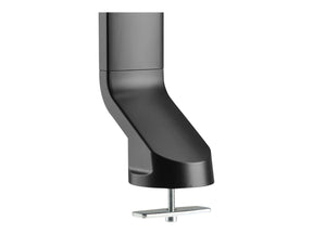 Tripp Single-Display Monitor Arm with Desk Clamp and Grommet - Height Adjustable, 17" to 32" Monitors - Befestigungskit - für Monitor - Stahl - Schwarz - Bildschirmgröße: 43.2-81.3 cm (17"-32")