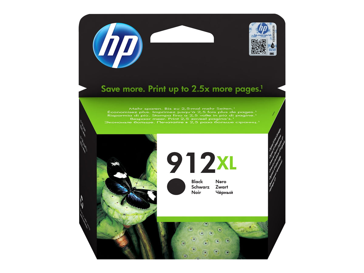 HP 912XL - 21.7 ml - Hohe Ergiebigkeit - Schwarz