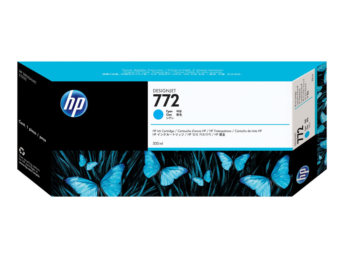 HP 772 - 300 ml - Cyan - Original - DesignJet