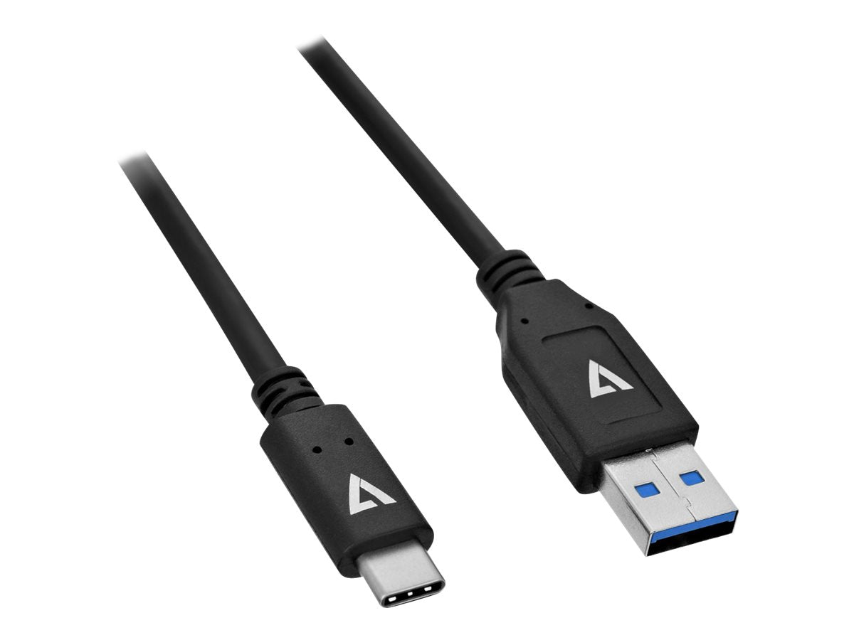 V7 USB-Kabel - USB-C (M) umkehrbar bis USB Typ A (M)