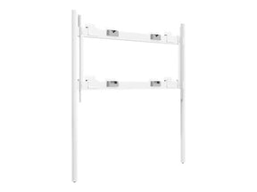 steelcase Roam Collection - Klammer - für interaktives Whiteboard - Artic White, Microsoft Gray - Bildschirmgröße: 215.9 cm (85")