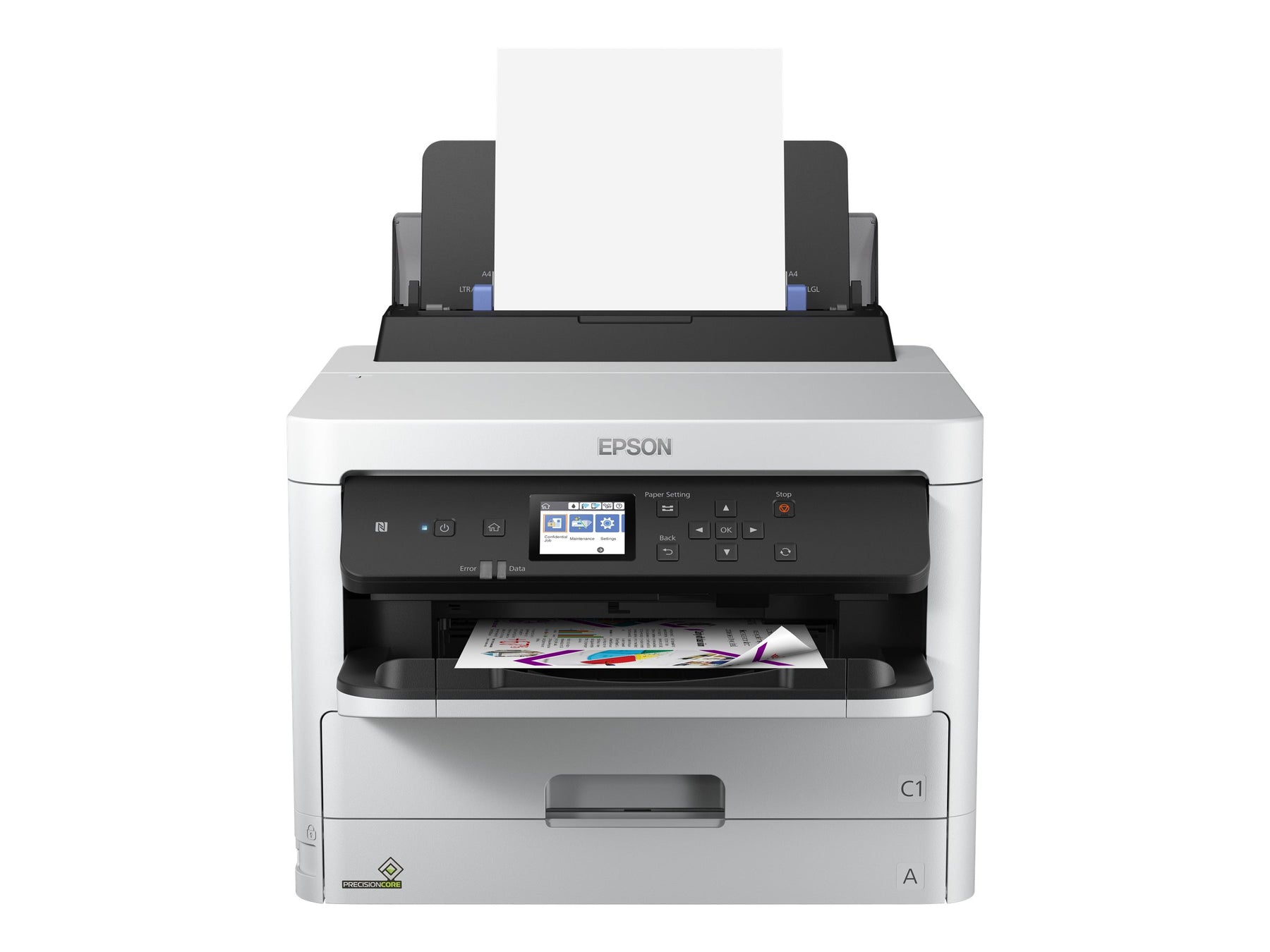 Epson WorkForce Pro WF-C5210DW - Drucker - Farbe - Duplex - Tintenstrahl - A4/Legal - 4800 x 1200 dpi - bis zu 24 Seiten/Min. (einfarbig)/