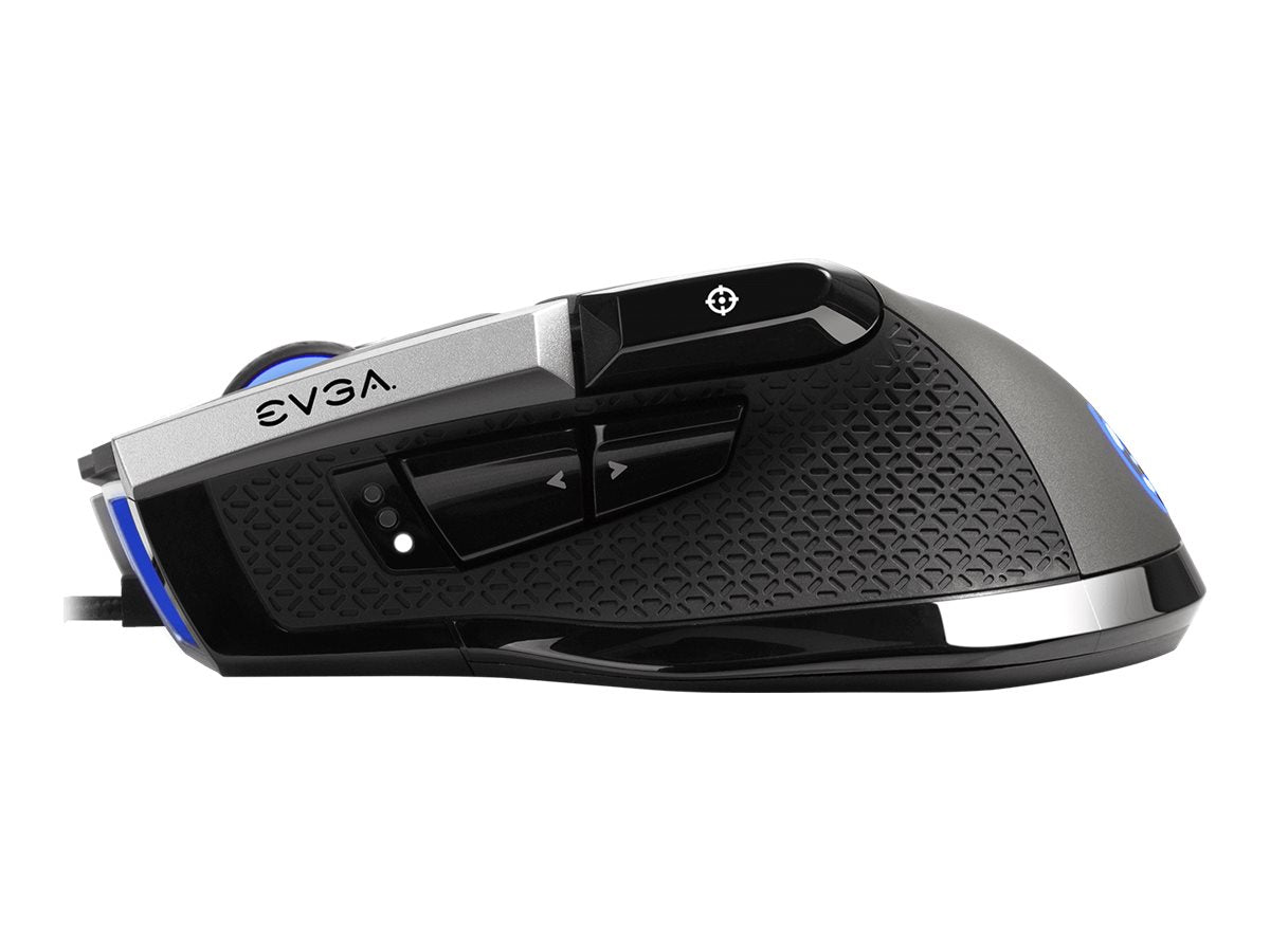 EVGA X17 - Maus - ergonomisch - optisch - 10 Tasten