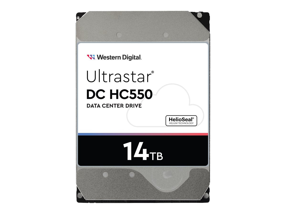 WD Ultrastar DC HC550 - Festplatte - 14 TB - intern - 3.5" (8.9 cm)