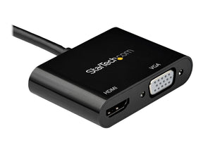 StarTech.com Mini DisplayPort to HDMI VGA Adapter, mDP 1.2 HBR2 to HDMI 2.0 (4K 60Hz)