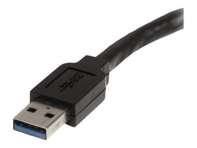 StarTech.com 3 m aktives USB 3.0 Verlängerungskabel - Stecker/Buchse - USB-Verlängerungskabel - USB Typ A (M)