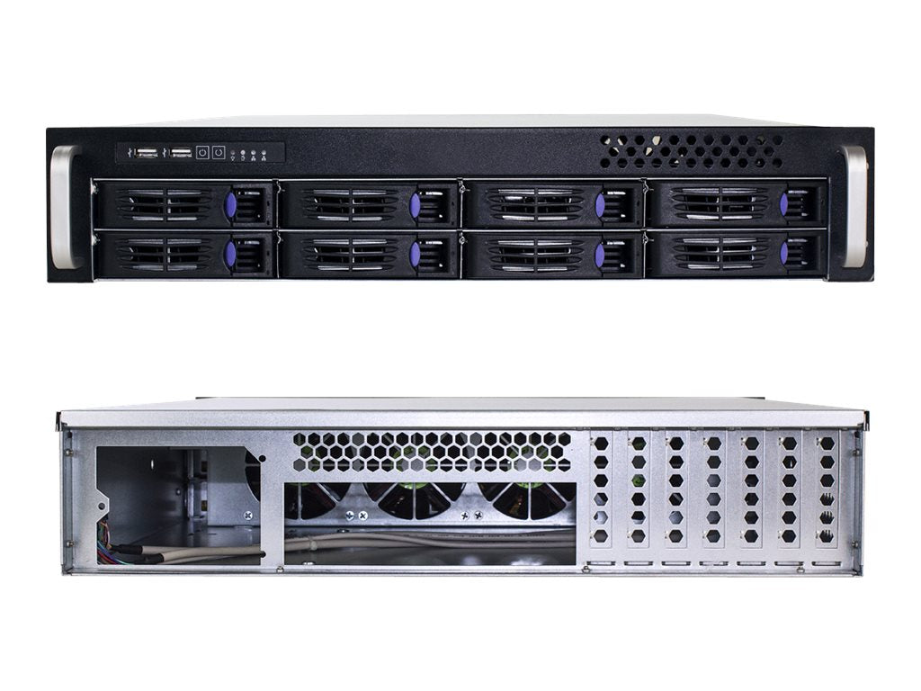 FANTEC SRC-2080X07 - Rack-Montage - 2U - SSI CEB