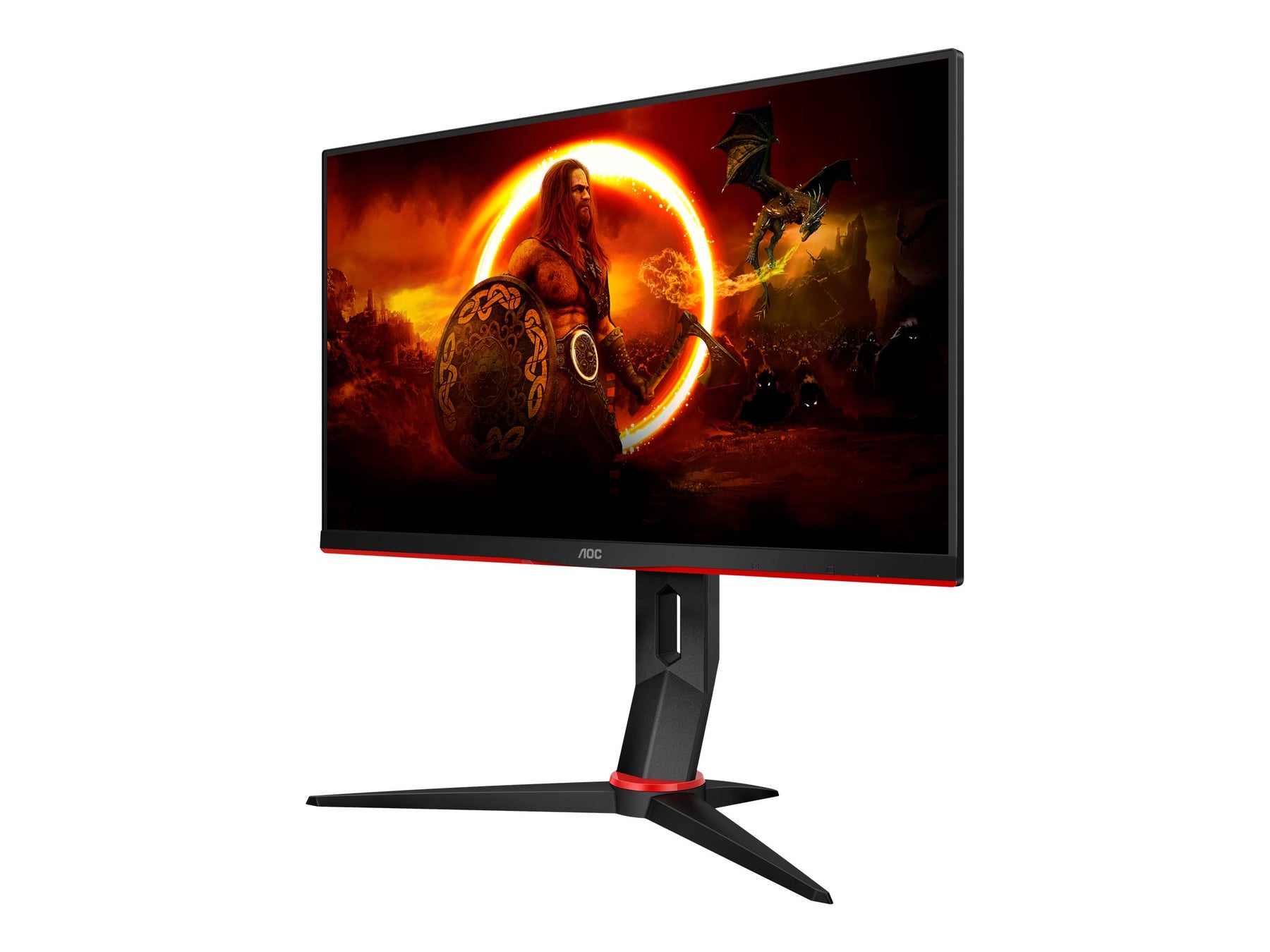 AOC Gaming Q24G2A/BK - LED-Monitor - Gaming - 61 cm (24")