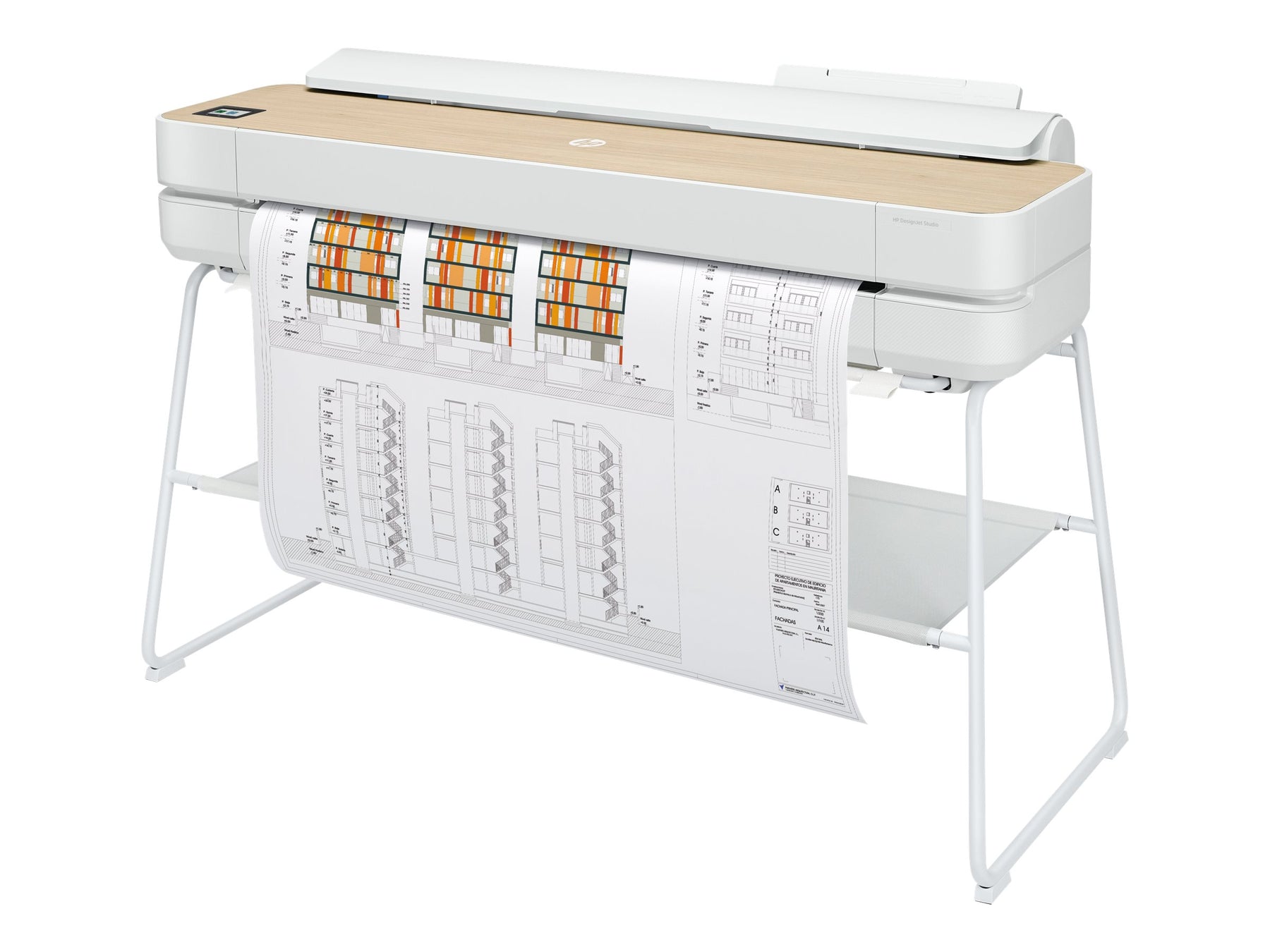 HP DesignJet Studio - 914 mm (36") Großformatdrucker - Farbe - Tintenstrahl - A0, ANSI D, Rolle (91,4 cm x 45,7 m)