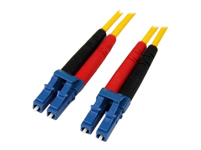 StarTech.com 7m Fiber Optic Cable - Single-Mode Duplex 9/125 - LSZH - LC/LC - OS1 - LC to LC Fiber Patch Cable (SMFIBLCLC7)