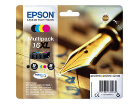 Epson 16XL Multipack - 4er-Pack - XL - Schwarz, Gelb, Cyan, Magenta