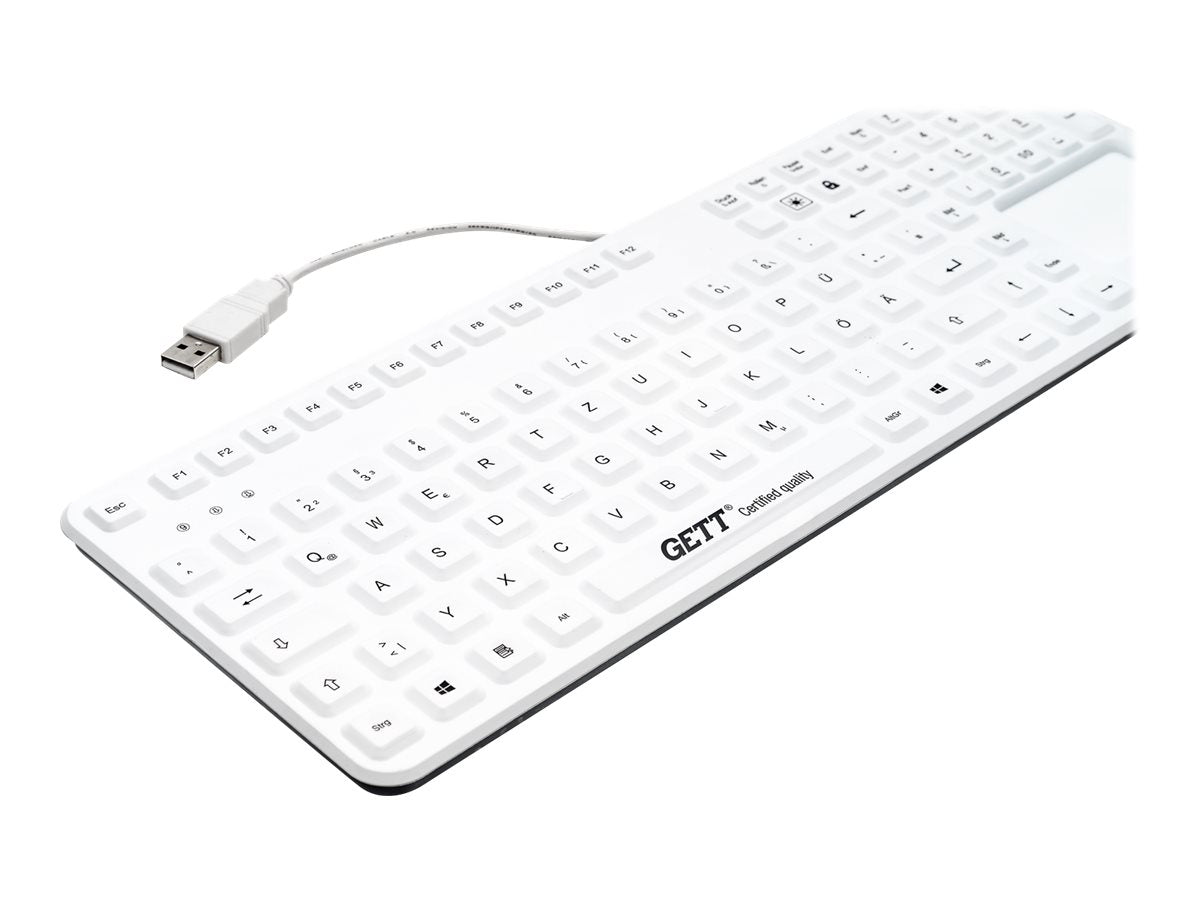 GETT CleanType Prime Panel+ - Tastatur - mit Touchpad