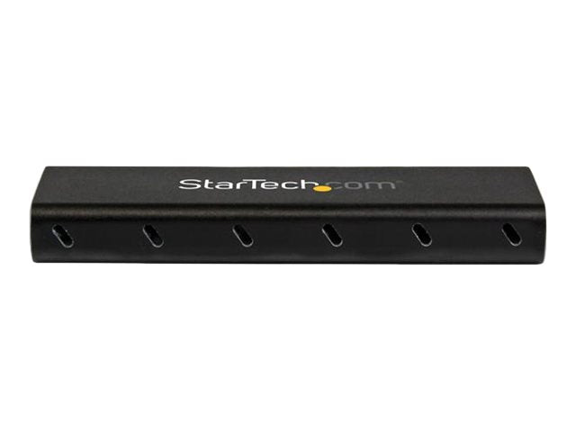 StarTech.com SSD Festplattengehäuse für M.2 Festplatten - USB 3.1 Type C - NGFF - USB C Kabel - USB 3.1 Case auf M2 Adapter - Speichergehäuse - M.2 - SATA 6Gb/s - 600 MBps - USB 3.1 (Gen 2)