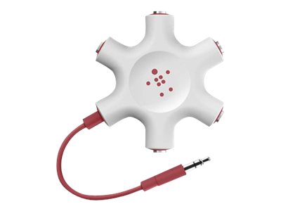 Belkin RockStar - Kopfhörer-Splitter - Stereo Mini-Klinkenstecker (M)