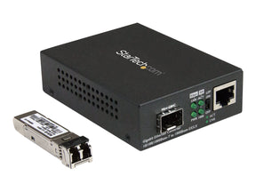 StarTech.com Gigabit Ethernet Glasfaser Medienkonverter