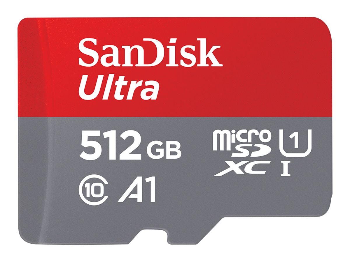 SanDisk Ultra - Flash-Speicherkarte (microSDXC-an-SD-Adapter inbegriffen)