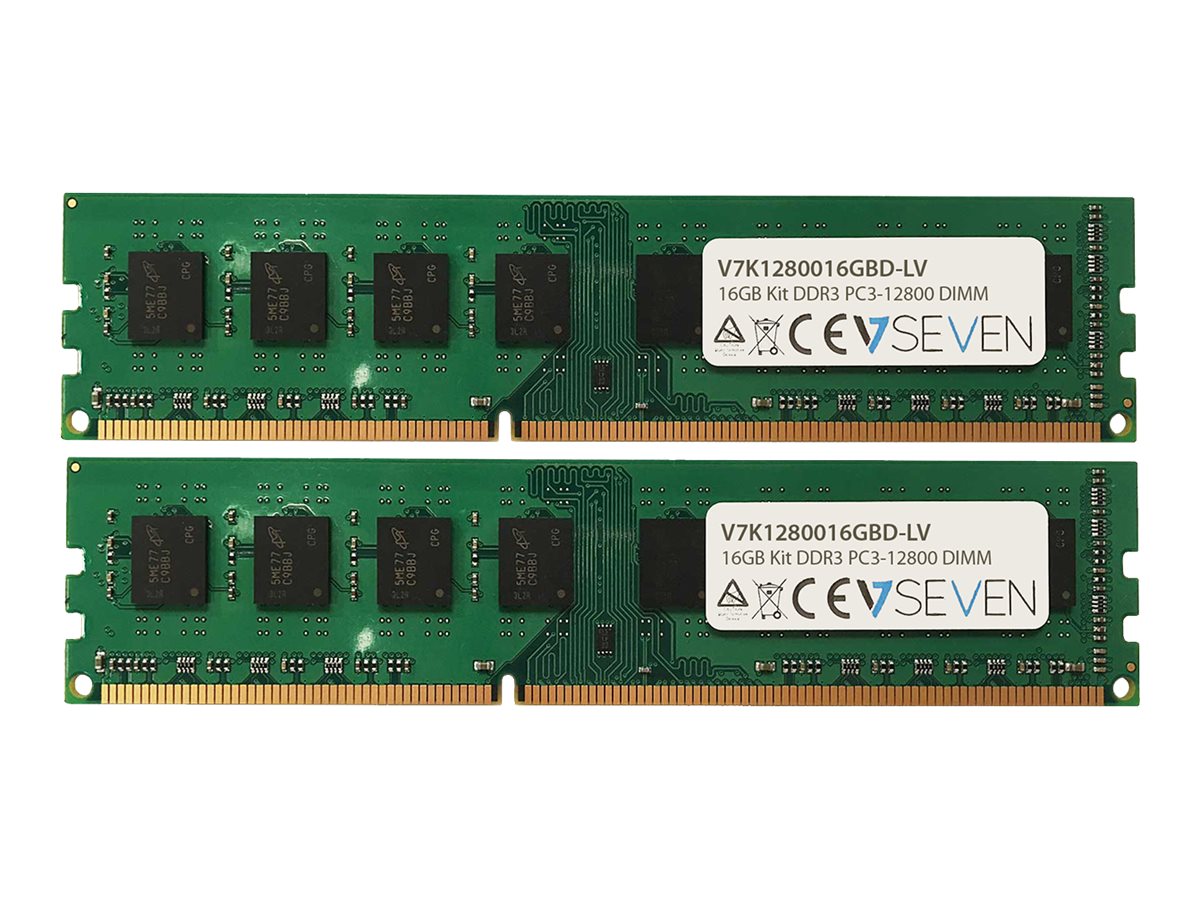 V7 DDR3 - kit - 16 GB: 2 x 8 GB - DIMM 240-PIN