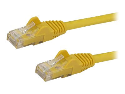 StarTech.com 2m Cat6 Gigabit Snagless Patchkabel - RJ45 UTP Netzwerkkabel mit Schutzmanschette - Cat 6 Kabel - Gelb - Patch-Kabel - RJ-45 (M)