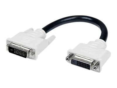 StarTech.com 15cm DVI-D Dual Link Monitor-Verlängerungskabel - DVI Monitorkabel Verlängerung - Stecker/Buchse - DVI-Verlängerungskabel - Dual Link - DVI-D (M)