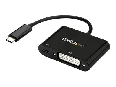 StarTech.com USB-C auf DVI Adapter mit USB Stromversorgung -USB Typ C Adapter