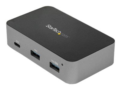 StarTech.com HB31C3A1CS 4-Port-USB-C-Hub (10 Gbit/s, 3x USB-A und 1x USB-C, 1m Hostkabel, powered, mit Netzteil)