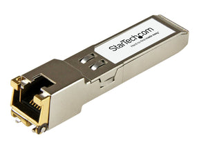 StarTech.com AR-SFP-10G-T-ST Transceiver Modul (SFP+ Module, 100/1000/10000Base-TX Arista Networks kompatibel, Kupfer, RJ-45 mit DDM)