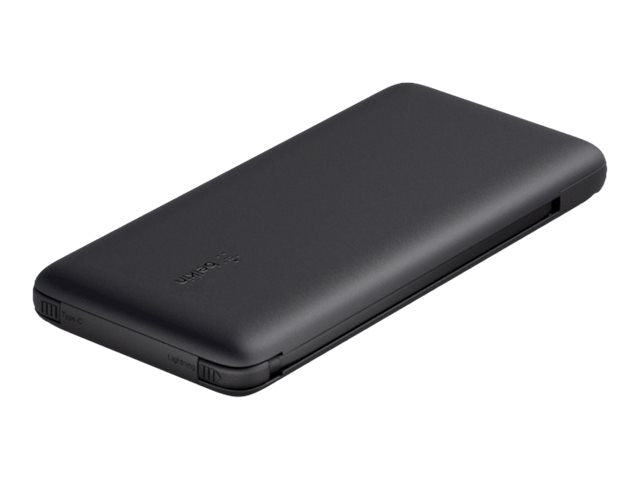 Belkin BoostCharge Plus - Powerbank - 10000 mAh - 23 Watt - Fast Charge, PD - 2 Ausgabeanschlussstellen (Lightning, 24 pin USB-C)