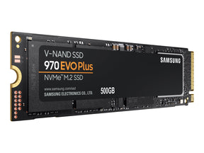 Samsung 970 EVO Plus MZ-V75S500BW - SSD - verschlüsselt - 500 GB - intern - M.2 2280 - PCIe 3.0 x4 (NVMe)