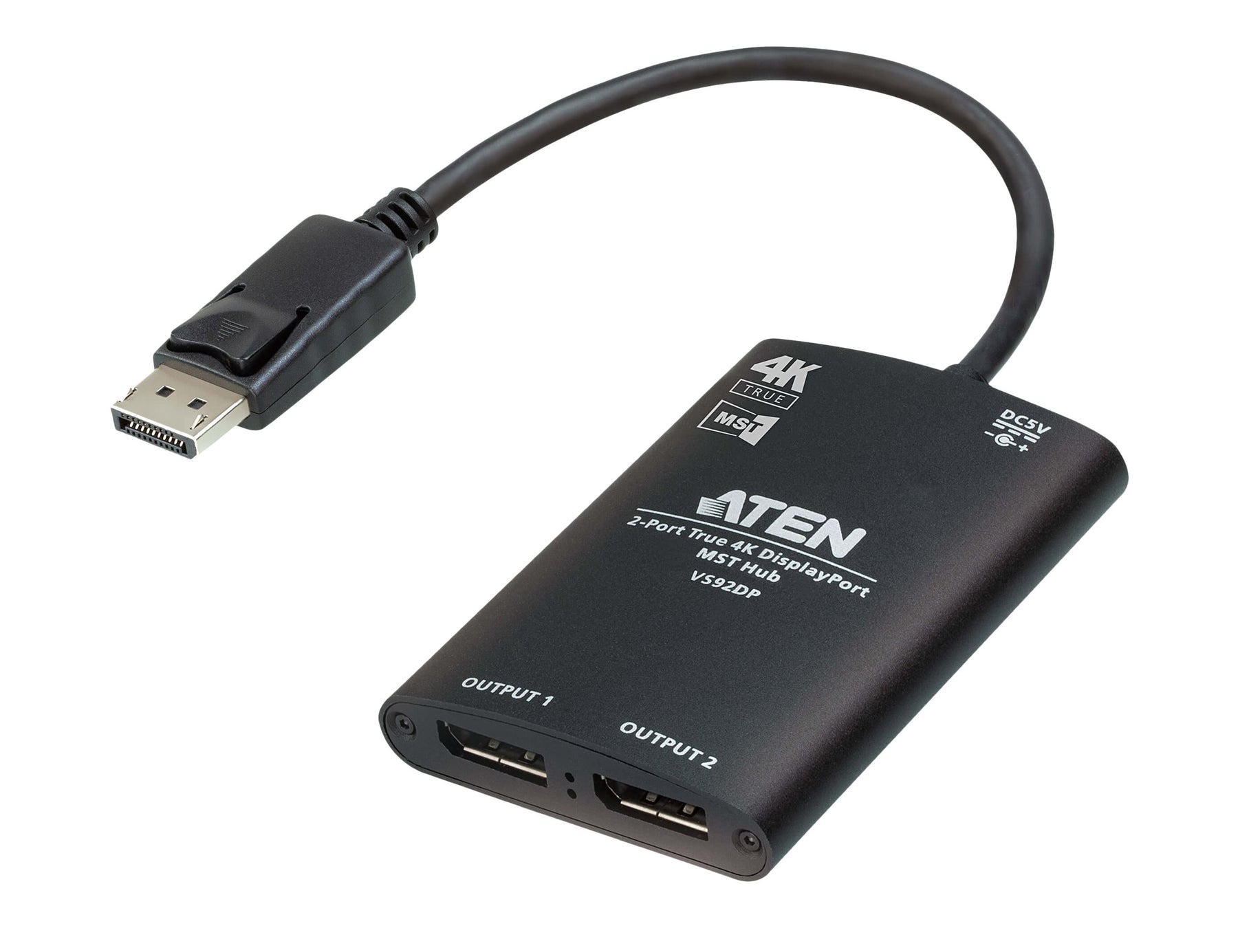 ATEN VS92DP - Video-Verteiler - 2 x DisplayPort