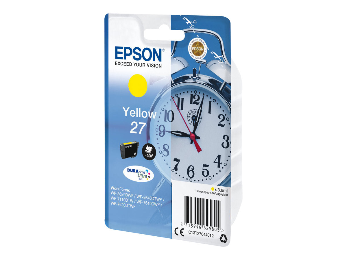 Epson 27 - 3.6 ml - Gelb - Original - Tintenpatrone