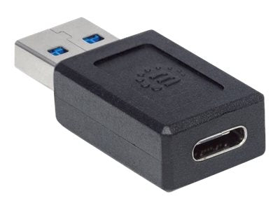 Manhattan USB-C to USB-A Adapter, Female to Male, 10 Gbps (USB 3.2 Gen2 aka USB 3.1)