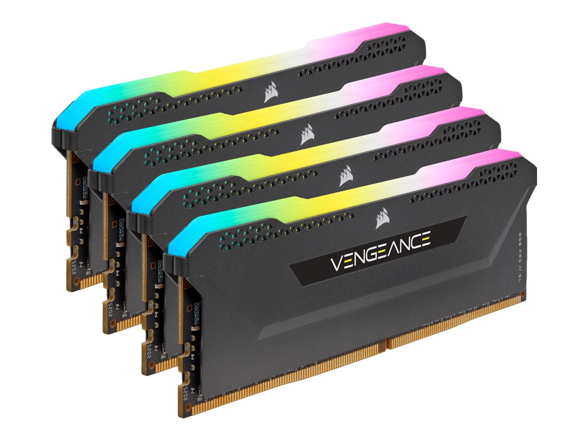 Corsair Vengeance RGB PRO SL - DDR4 - Kit - 32 GB: 4 x 8 GB