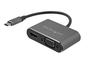 StarTech.com USB-C auf VGA und HDMI Adapter - Aluminium