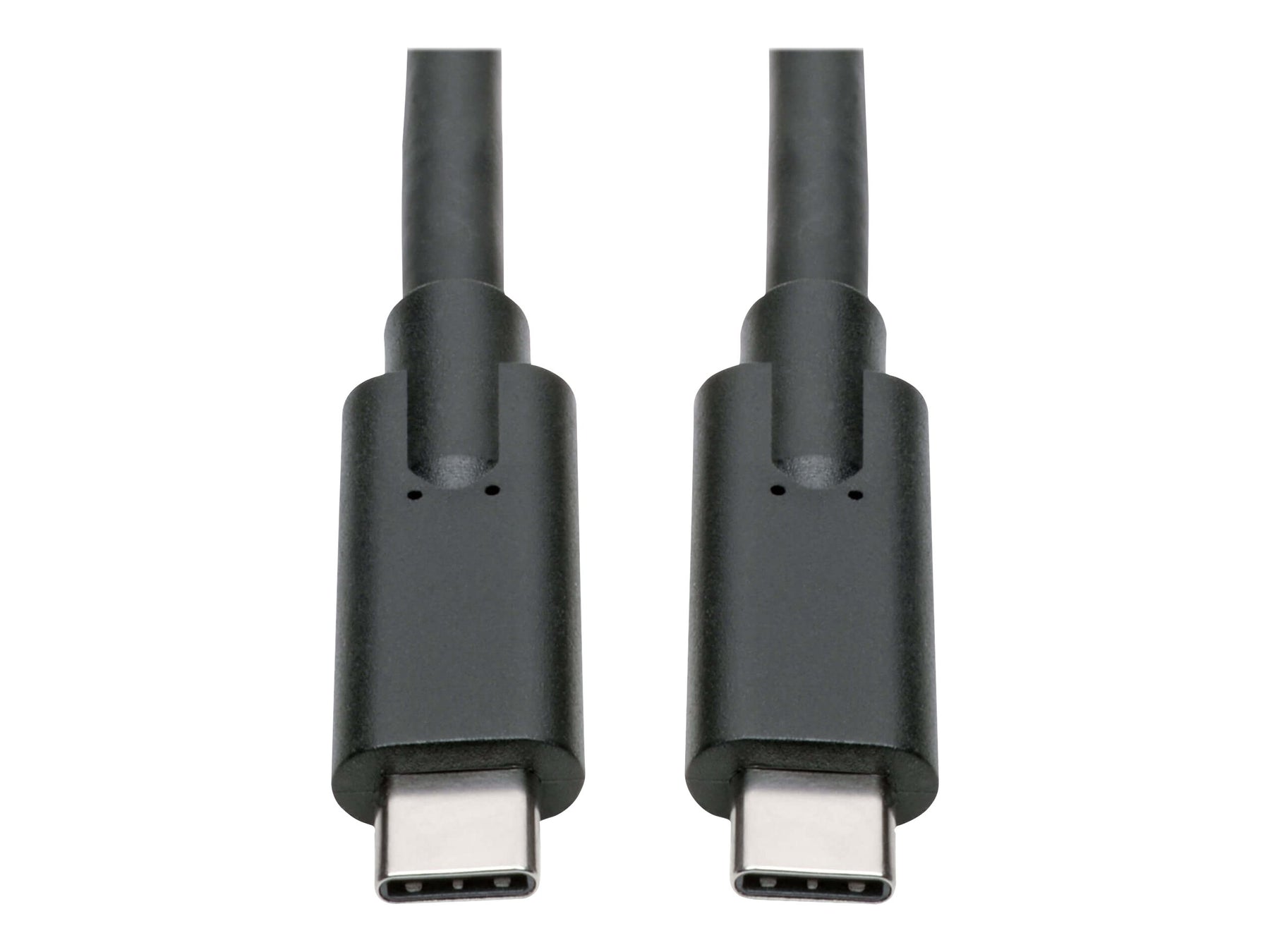 Tripp USB Type C to USB C Cable USB 3.1 5A Rating 100W 5 Gbps Thunderbolt 3 Compatible M/M 6ft - USB-Kabel - 24 pin USB-C (M)