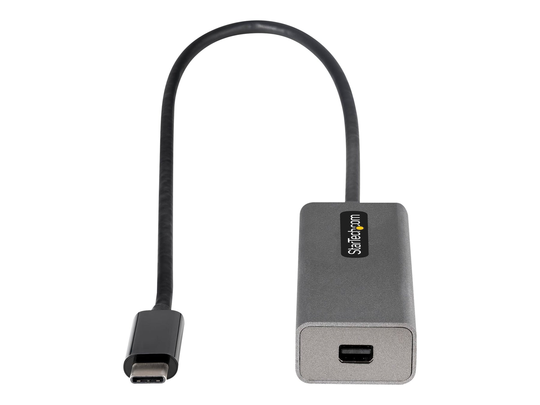 StarTech.com USB-C auf Mini DisplayPort Adapter - 4K 60Hz USB-C auf mDP Adapter Dongle - USB-Type-C zu Mini-DP-Monitor - Videokonverter - Kompatibel mit Thunderbolt 3 - 30cm Kabel (CDP2MDPEC)