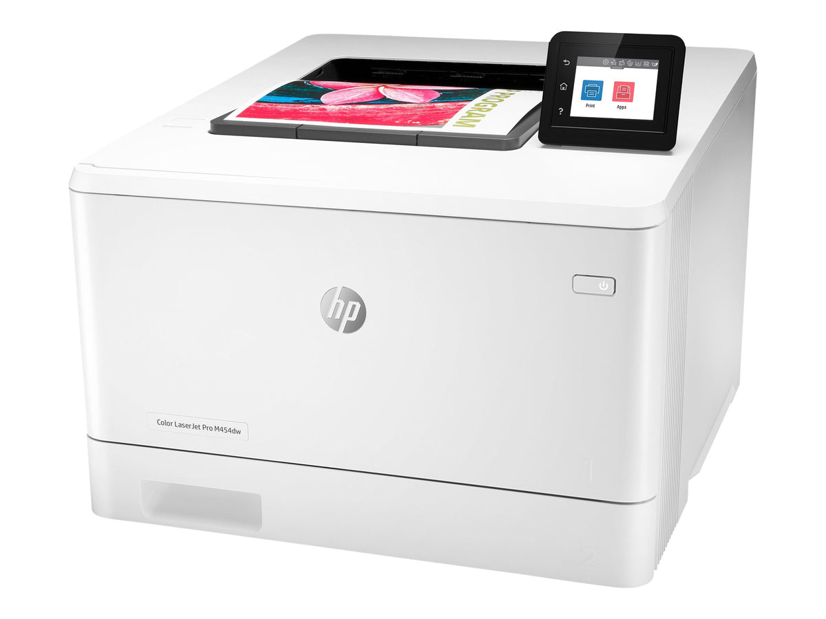 HP Color LaserJet Pro M454dw - Drucker - Farbe - Duplex - Laser - A4/Legal - 38.400 x 600 dpi - bis zu 27 Seiten/Min. (einfarbig)/