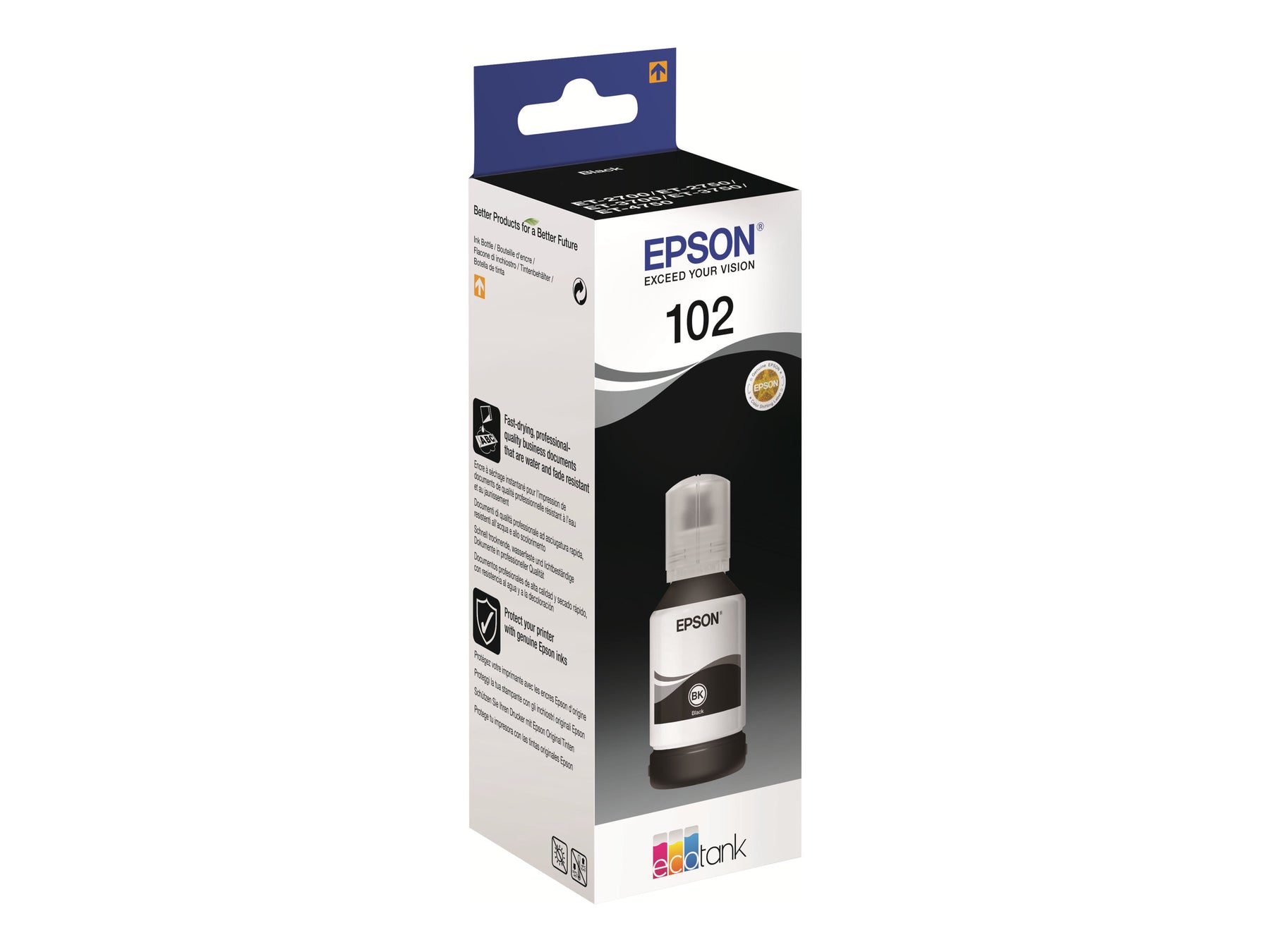 Epson 102 - 127 ml - Schwarz - Original - Tintenbehälter