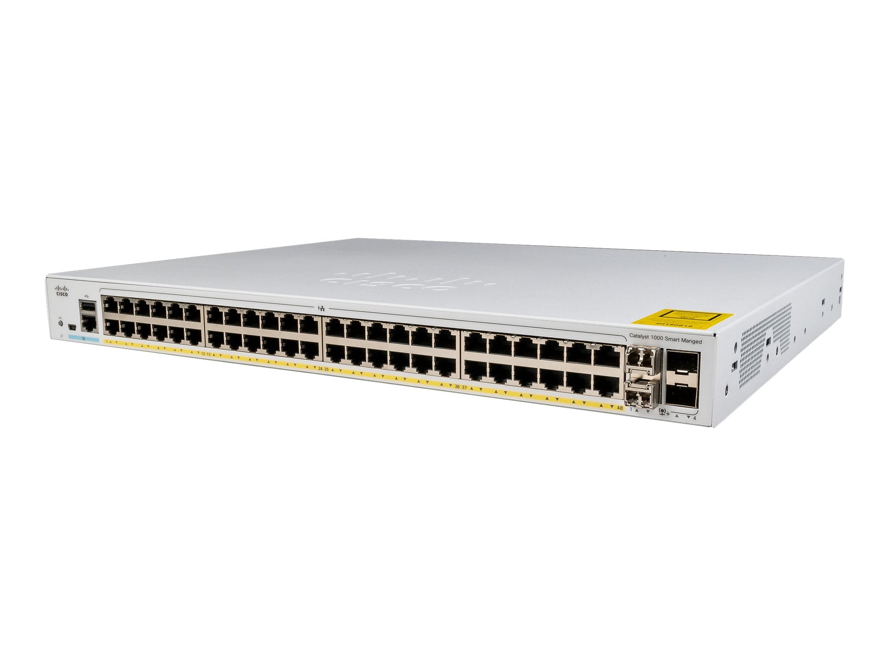 Cisco Catalyst 1000-48FP-4X-L - Switch - managed - 48 x 10/100/1000 (PoE+)