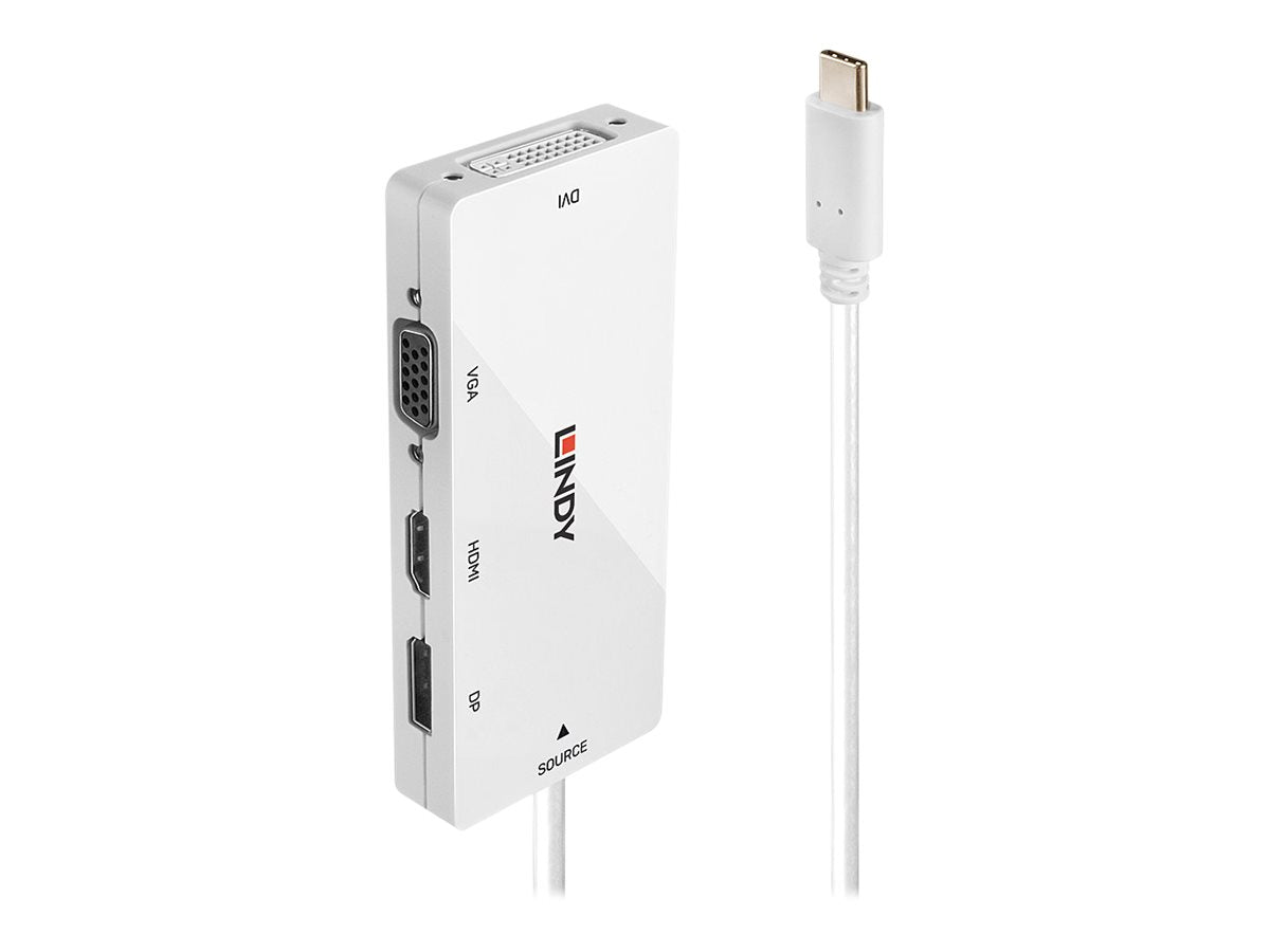 Lindy USB 3.1 Type C to Multi-AV Converter - Dockingstation