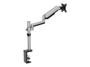 V7 DM1TA-1E Touch Adjust Monitor Mount - Verstellbarer Arm für LCD-Display - Kunststoff, Aluminium, Stahl - Silber - Bildschirmgröße: 43.2-81.3 cm (17"-32")